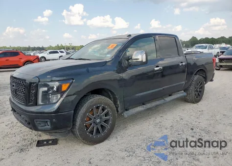 2019 Nissan Titan Sv из США, поврежденный, VIN 1N6AA1E56KN529127